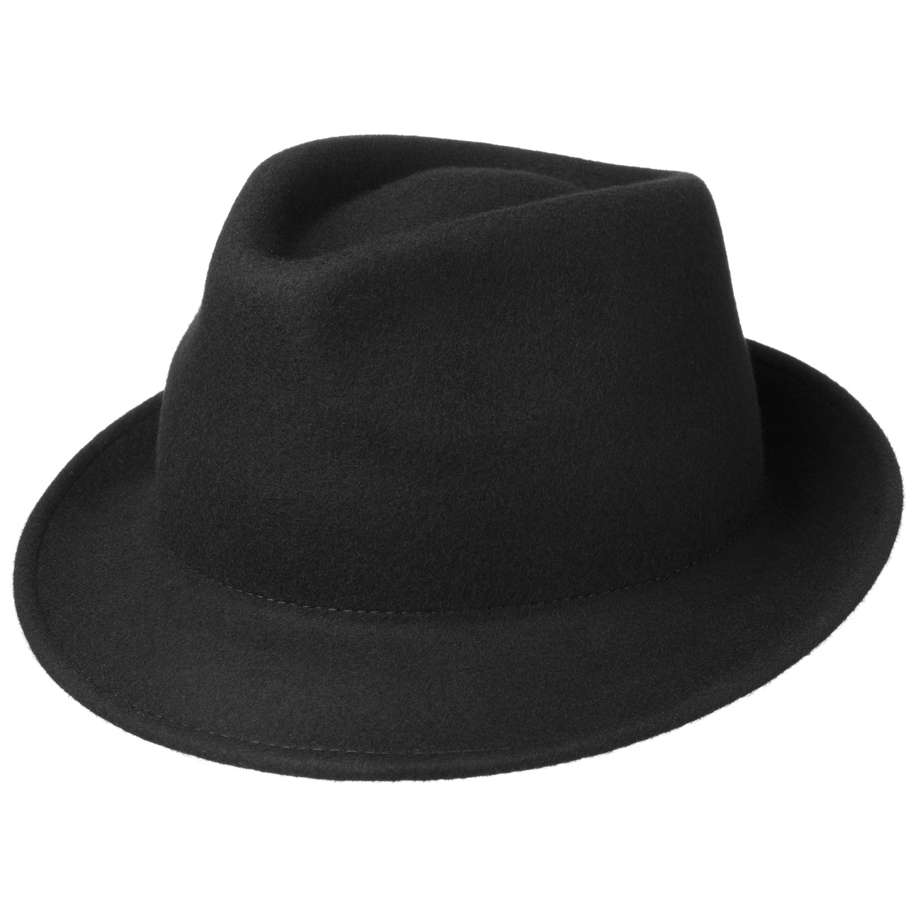 Uni Trilby Wolvilthoed By Lipodo Zwart M 56 57 Cm lipodo kopen in de aanbieding