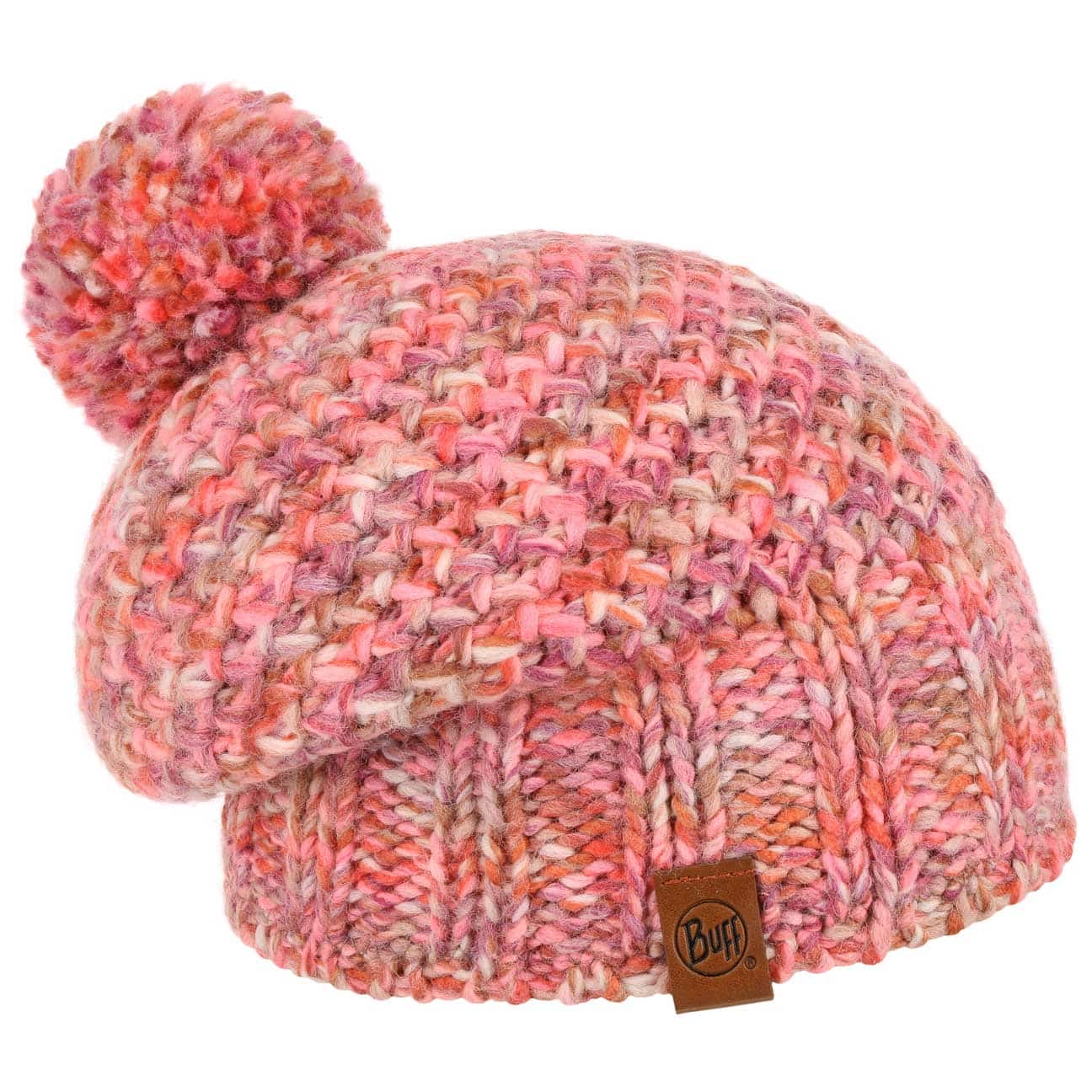 Margo Beanie Pomponmuts By Buff Pink One Size buff kopen in de aanbieding Margo Beanie Pomponmuts By Buff Pink One Size buff kopen in de aanbieding