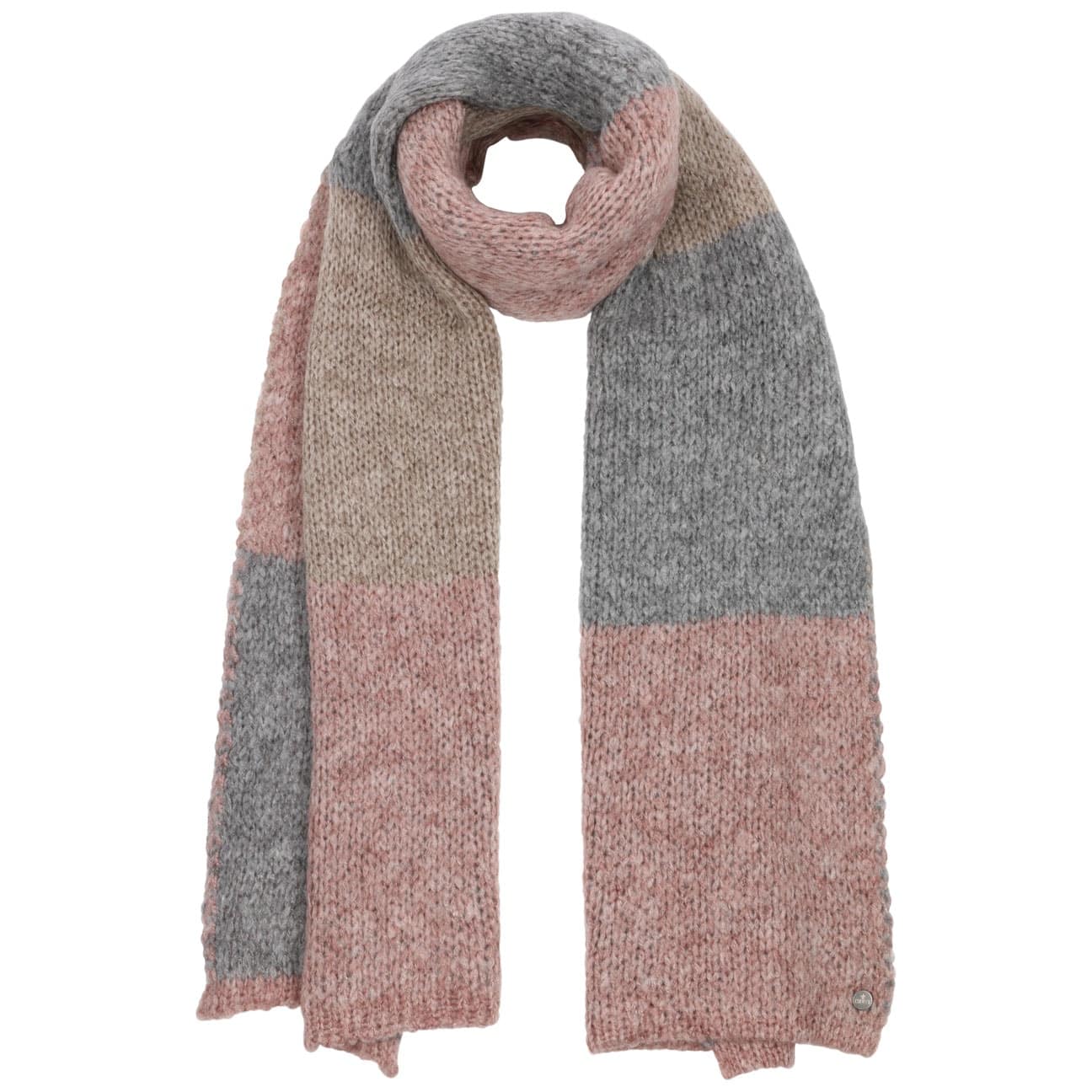 My Mohair Tricolour Gebreide Sjaal By Lierys Grijs Beige lierys kopen in de aanbieding My Mohair Tricolour Gebreide Sjaal By Lierys Grijs Beige lierys kopen in de aanbieding