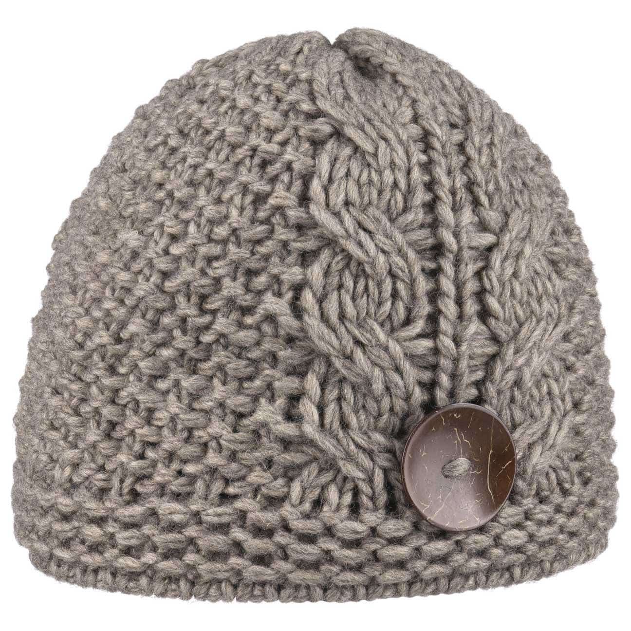 Jil Gebreide Muts Met Knop By Lierys Lichtbruin One Size lierys kopen in de aanbieding