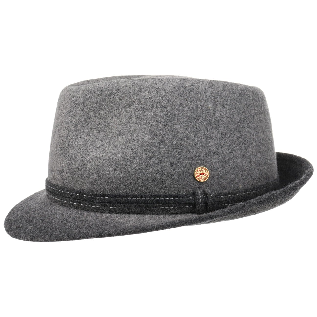 Jay Kleurverloop Trilby Hoed By Mayser Grijs 60 mayser kopen in de aanbieding