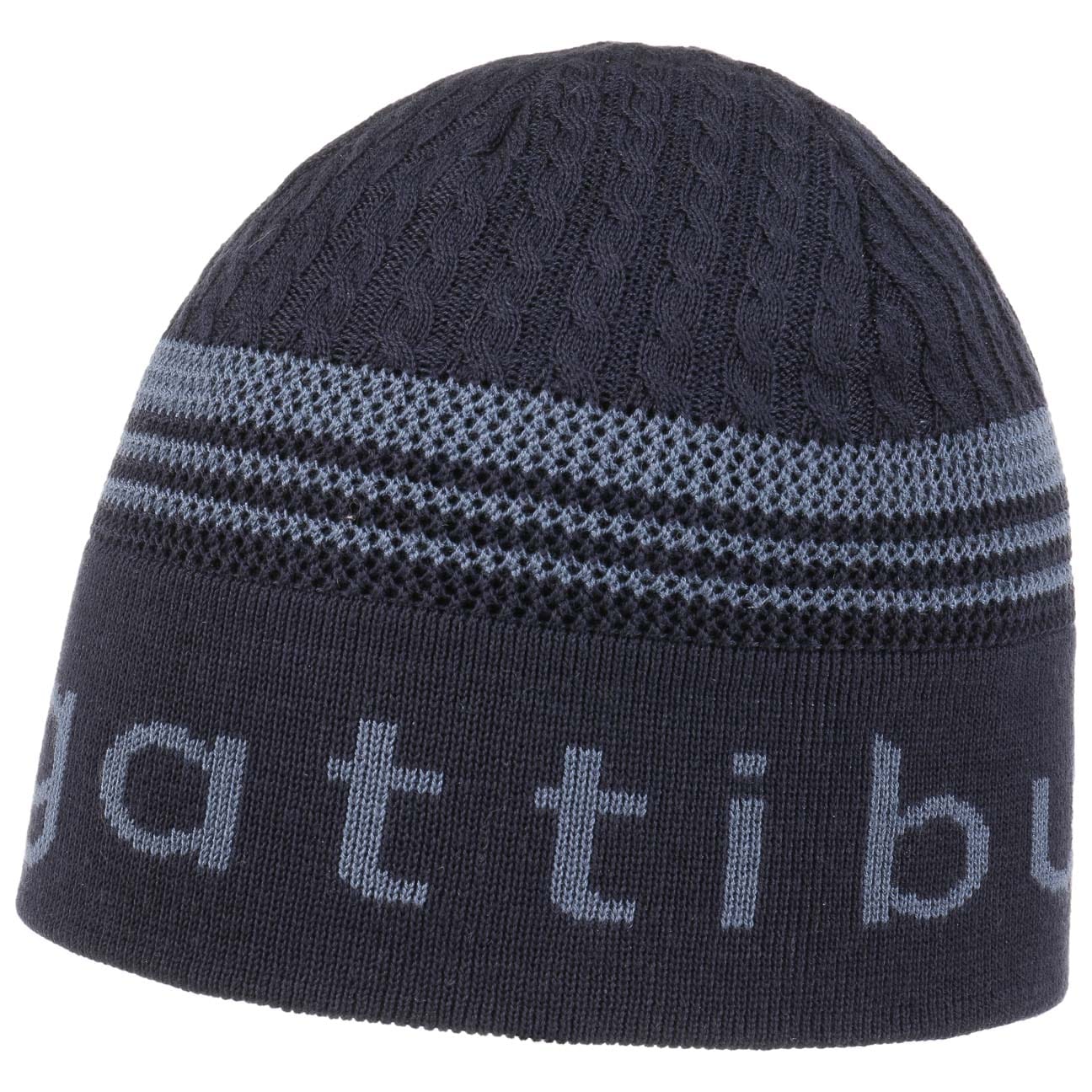 Basic Stripes Gebreide Muts By Bugatti Donkerblauw One Size bugatti kopen in de aanbieding Basic Stripes Gebreide Muts By Bugatti Donkerblauw One Size bugatti kopen in de aanbieding