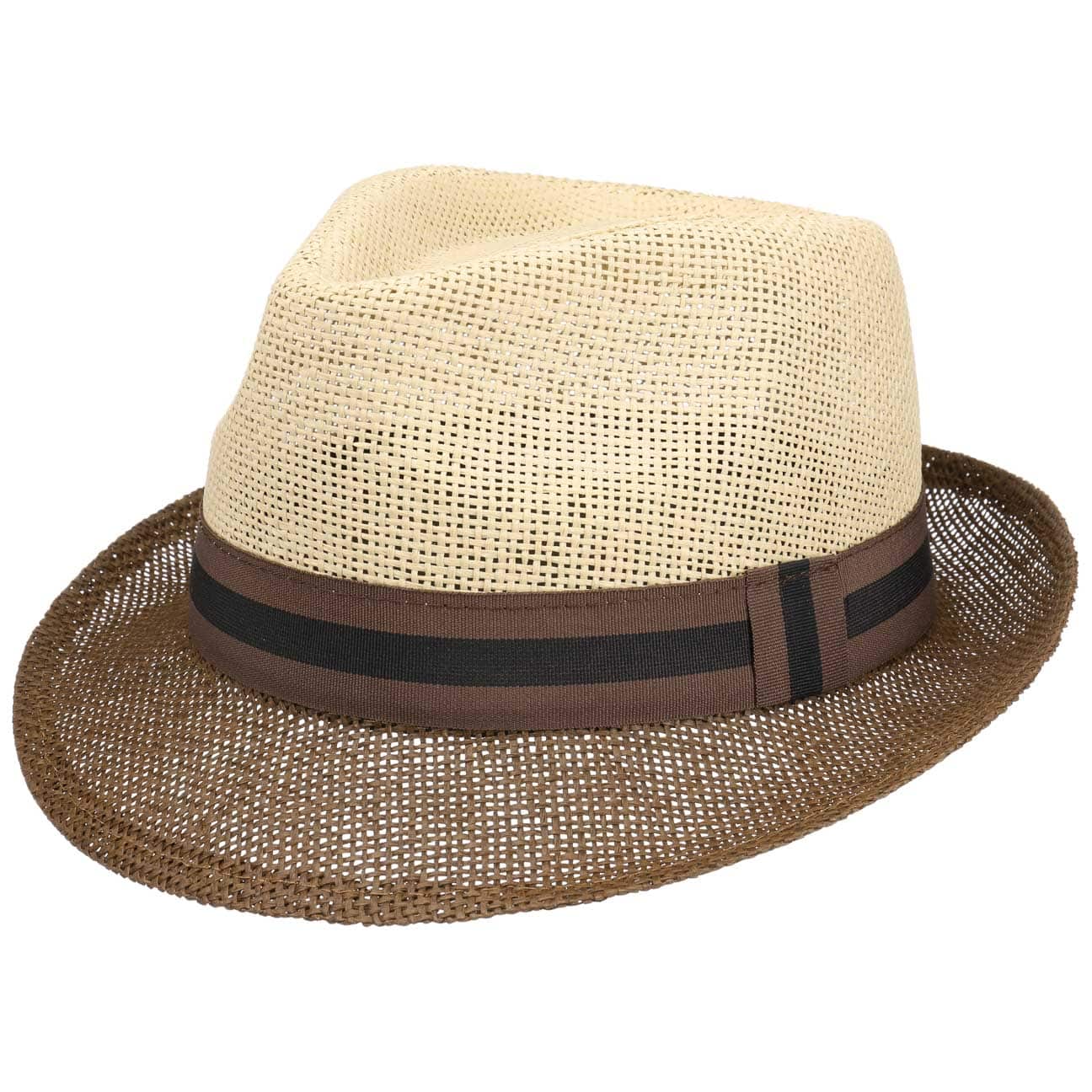 Twotone Trilby Strohoed By Lipodo Naturel Bruin M 56 57 Cm lipodo kopen in de aanbieding Twotone Trilby Strohoed By Lipodo Naturel Bruin M 56 57 Cm lipodo kopen in de aanbieding