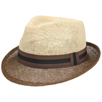 Twotone Trilby Strohoed by Lipodo