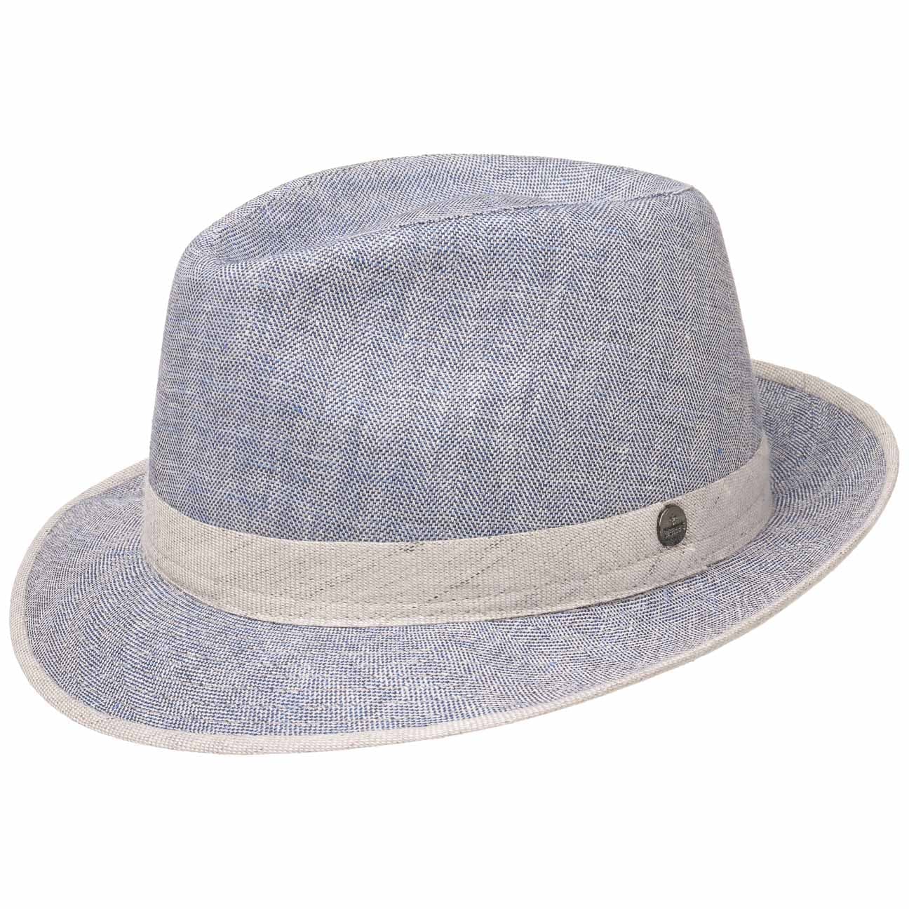 Steven Linnen Hoed By Lierys Blauw Gemeleerd 56 lierys kopen in de aanbieding Steven Linnen Hoed By Lierys Blauw Gemeleerd 56 lierys kopen in de aanbieding