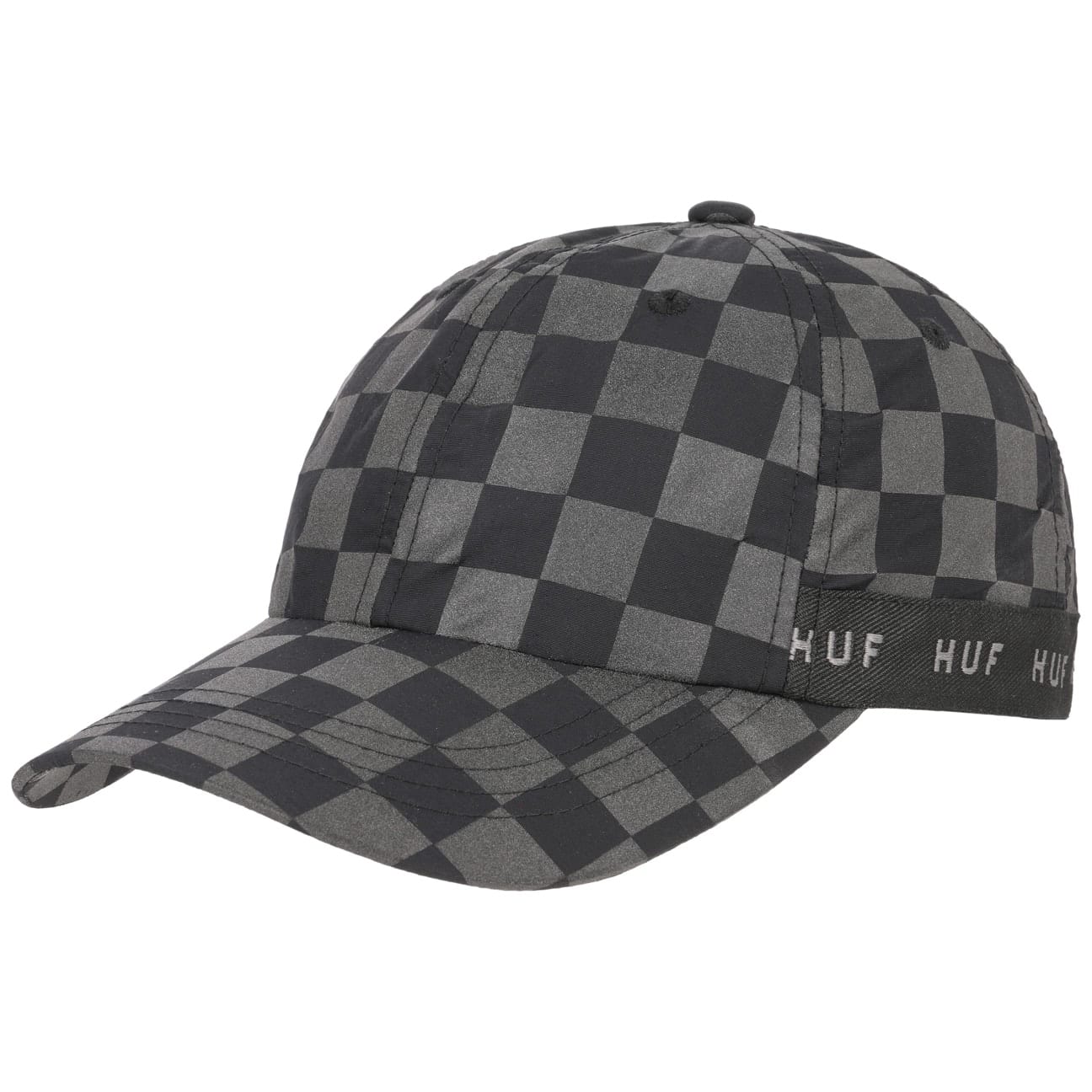 Blackout Curved Strapback Pet By Huf Zwart One Size huf kopen in de aanbieding Blackout Curved Strapback Pet By Huf Zwart One Size huf kopen in de aanbieding
