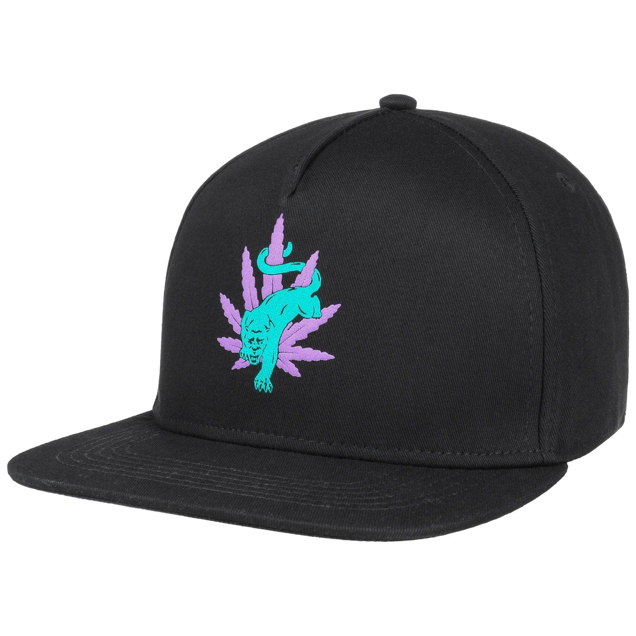 Blacklight Panther Snapback Pet By Huf Zwart One Size huf kopen in de aanbieding Blacklight Panther Snapback Pet By Huf Zwart One Size huf kopen in de aanbieding