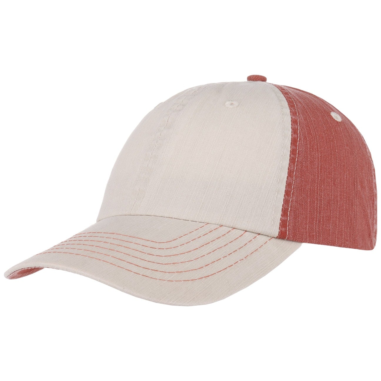 Hoedshop Twotone Baseballpet Rood One Size hoedshop kopen in de aanbieding Hoedshop Twotone Baseballpet Rood One Size hoedshop kopen in de aanbieding