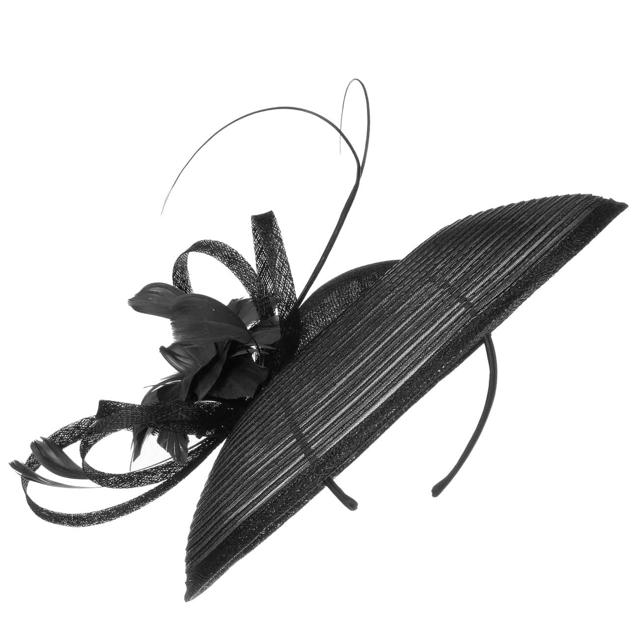 Sinamay Flower Fascinator By Mcburn Zwart One Size mcburn kopen in de aanbieding Sinamay Flower Fascinator By Mcburn Zwart One Size mcburn kopen in de aanbieding
