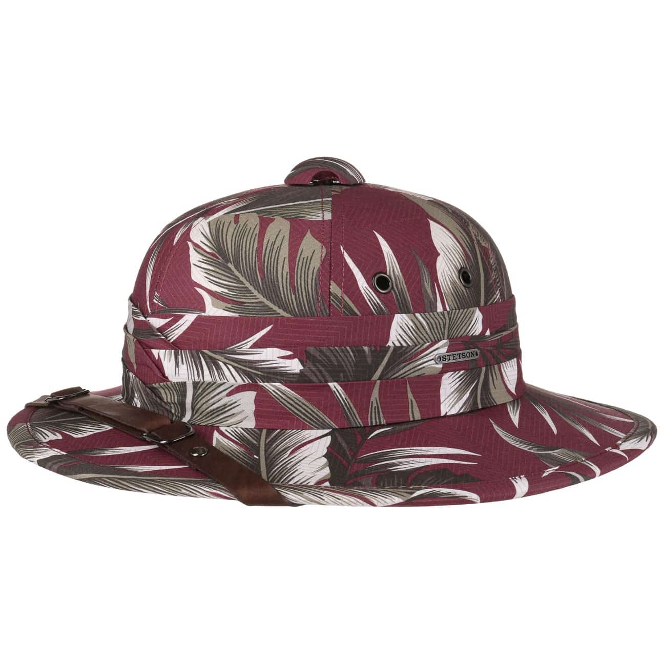 Salonga Flower Helmhoed By Stetson Bordeaux Donkergrijs Xl 60 61 Cm stetson kopen in de aanbieding Salonga Flower Helmhoed By Stetson Bordeaux Donkergrijs Xl 60 61 Cm stetson kopen in de aanbieding