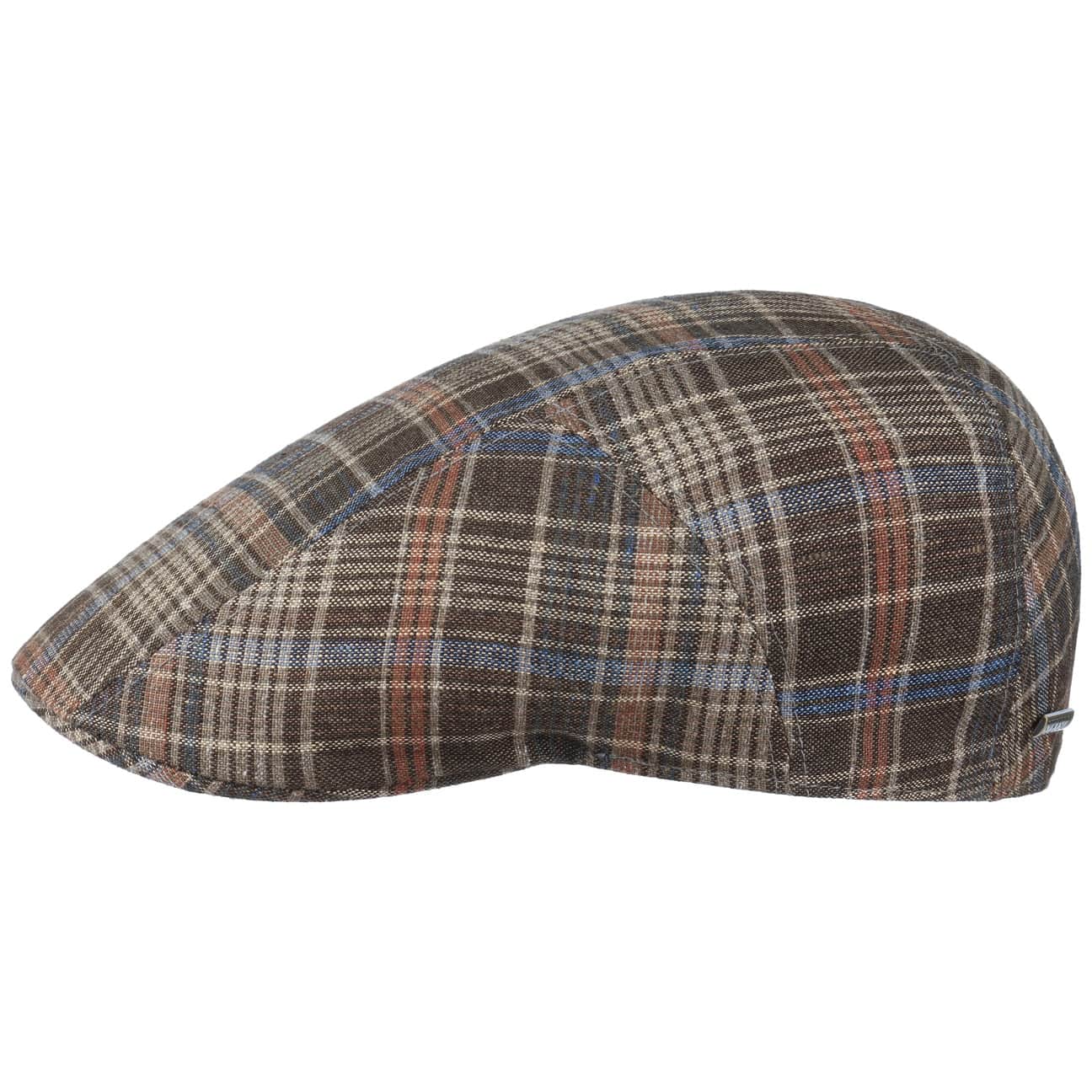 Grenville Check Pet By Stetson Bruin Beige 60 stetson kopen in de aanbieding