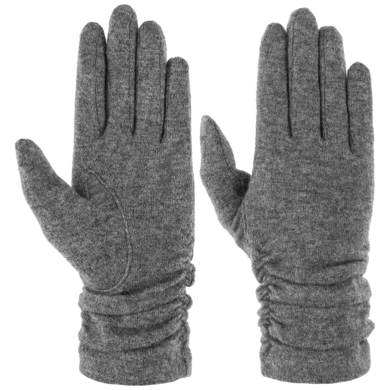 Ruffle Cuff Wollen Handschoenen By Roeckl Grijs One Size roeckl kopen in de aanbieding Ruffle Cuff Wollen Handschoenen By Roeckl Grijs One Size roeckl kopen in de aanbieding