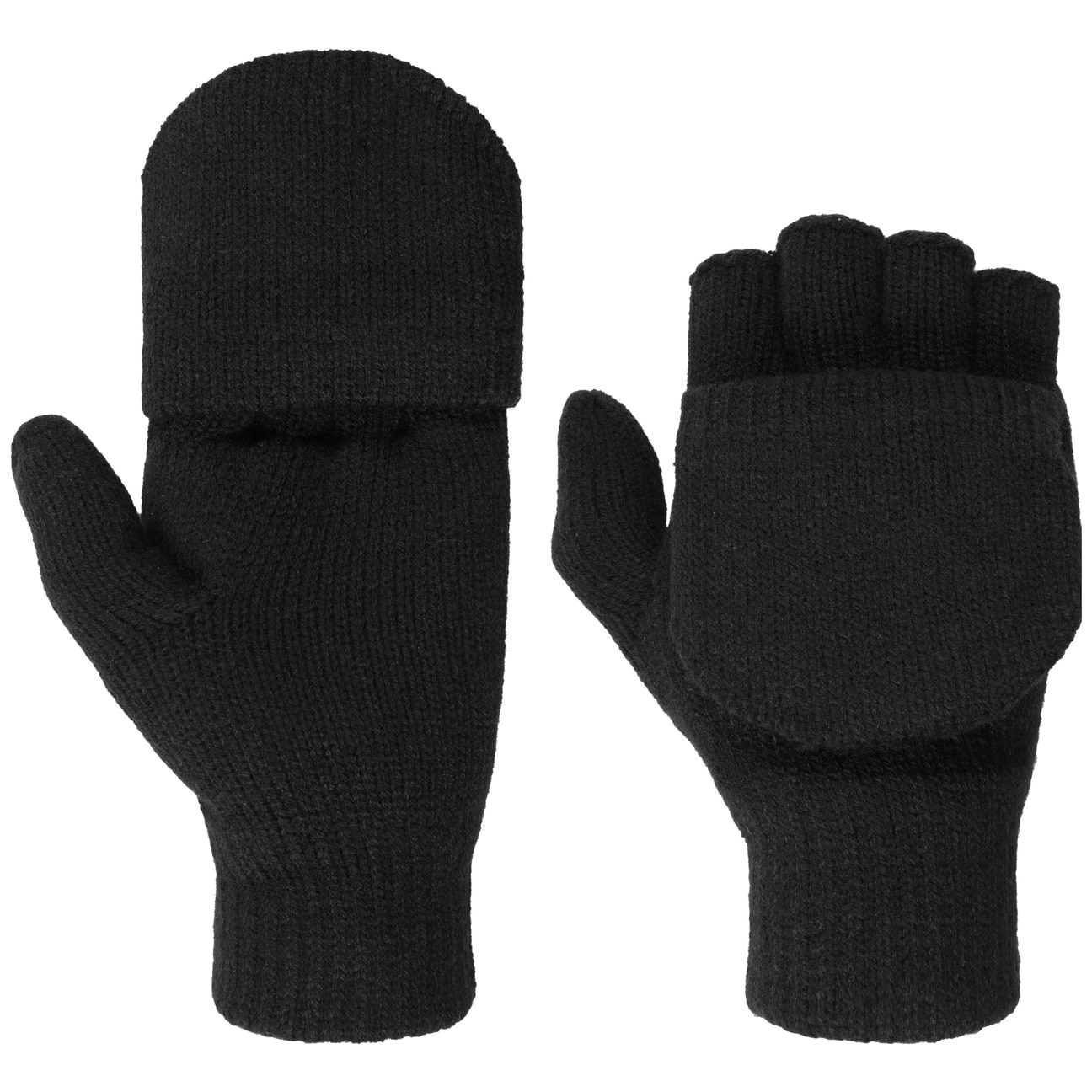 Thinsulate Fingerless Handschoenen By Lipodo Zwart 8 Hs lipodo kopen in de aanbieding