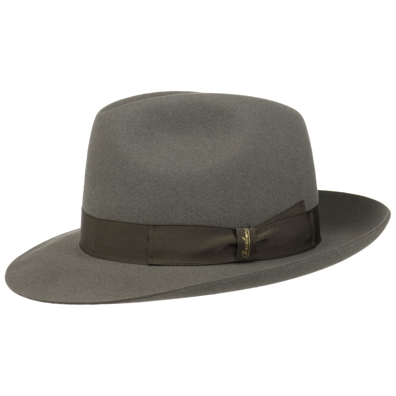 Marengo Haarvilt Bogart Hoed By Borsalino Grijs 60 borsalino kopen in de aanbieding