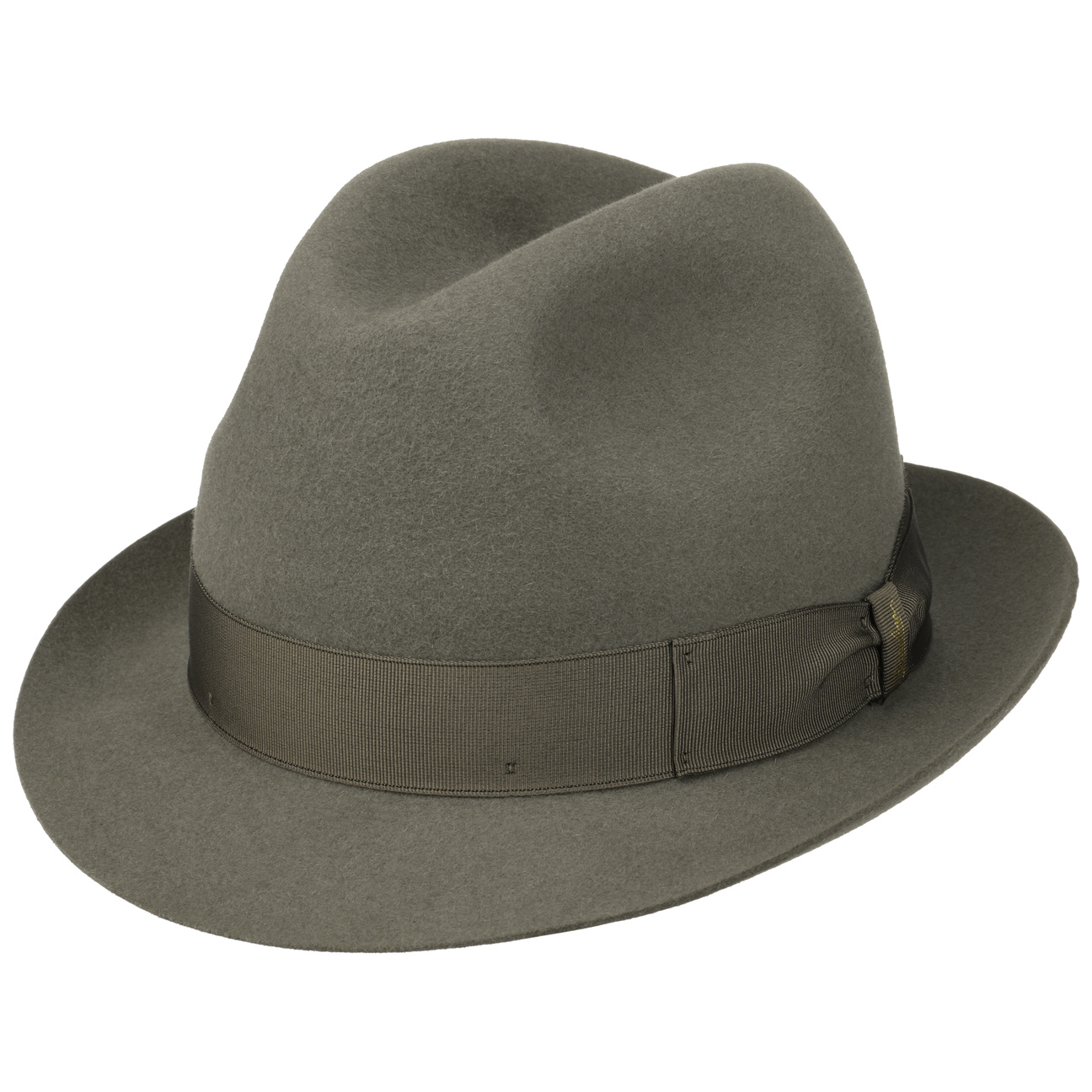 Marengo Haarvilt Fedora Hoed By Borsalino Grijs 58 borsalino kopen in de aanbieding
