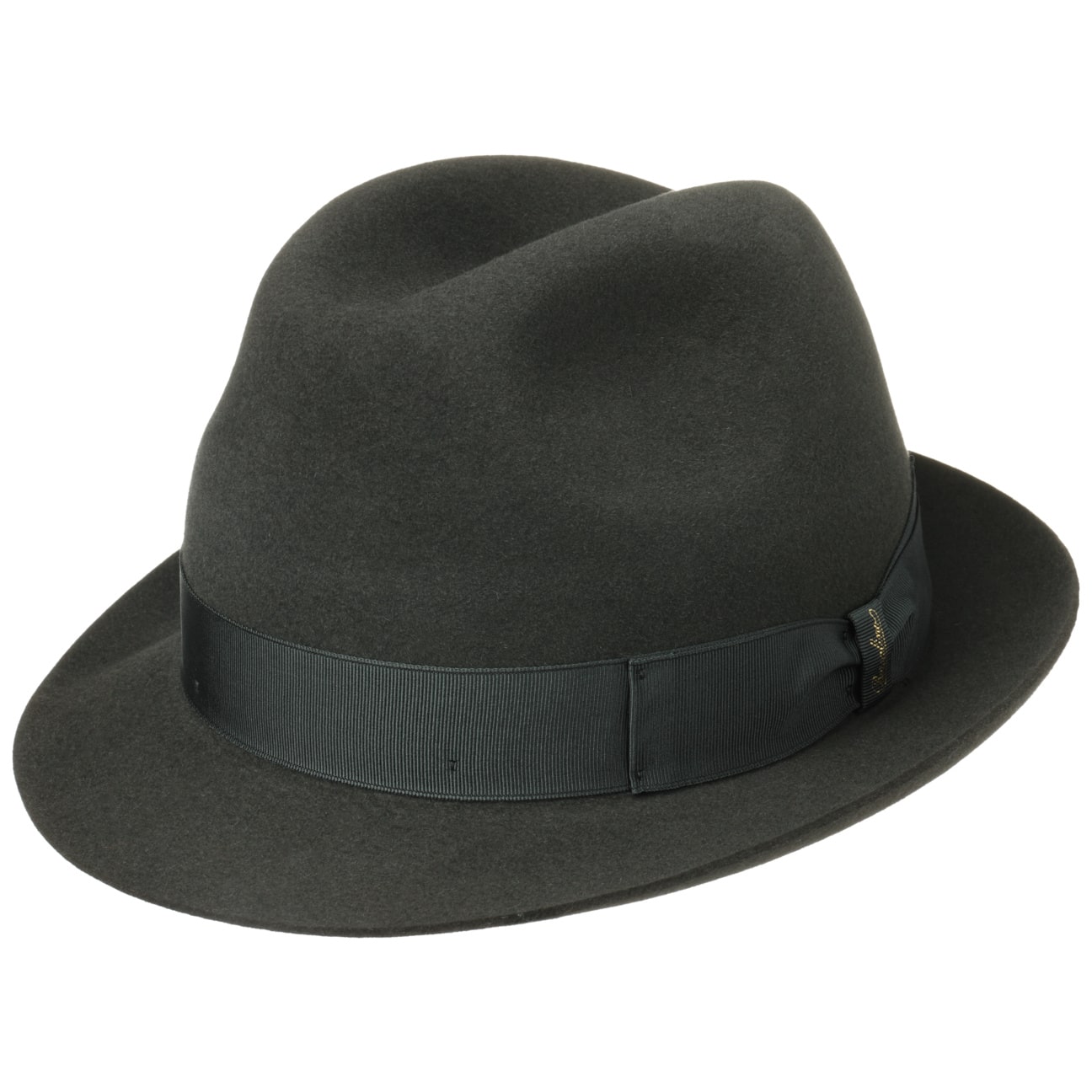 Marengo Haarvilt Fedora Hoed By Borsalino Antraciet 59 borsalino kopen in de aanbieding