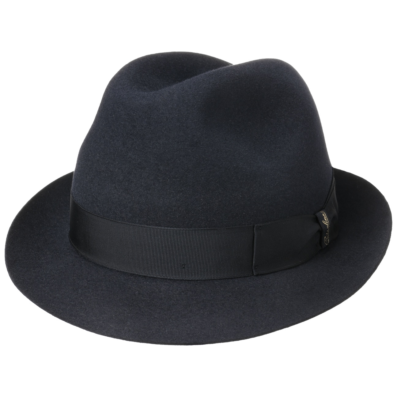 Marengo Haarvilt Fedora Hoed By Borsalino Blauw 56 borsalino kopen in de aanbieding