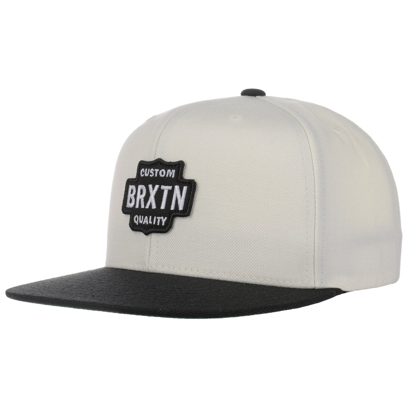 Garthy Snapback Pet By Brixton Wit Zwart One Size brixton kopen in de aanbieding