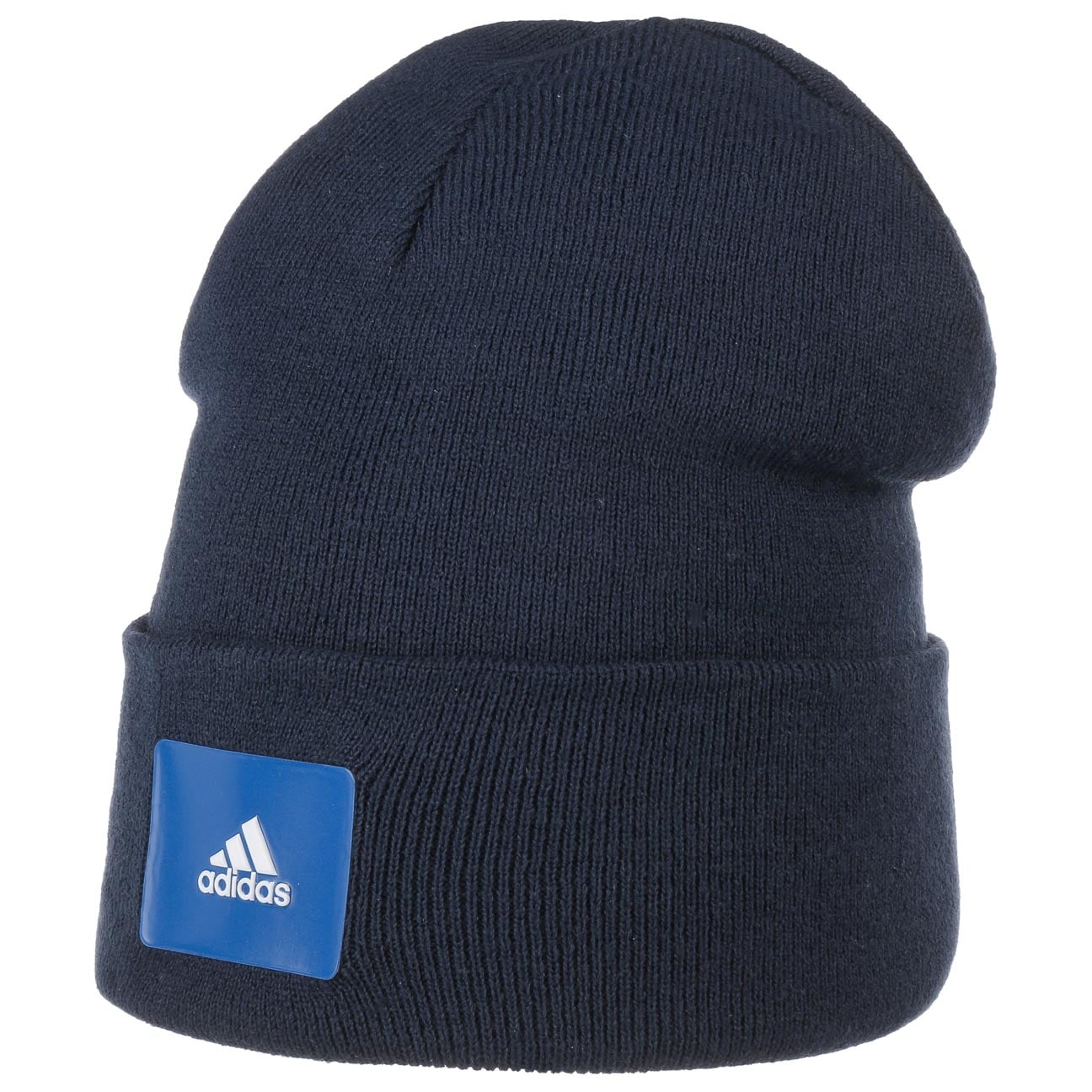 Woolie Logo Beanie Muts By Adidas Donkerblauw One Size adidas kopen in de aanbieding Woolie Logo Beanie Muts By Adidas Donkerblauw One Size adidas kopen in de aanbieding