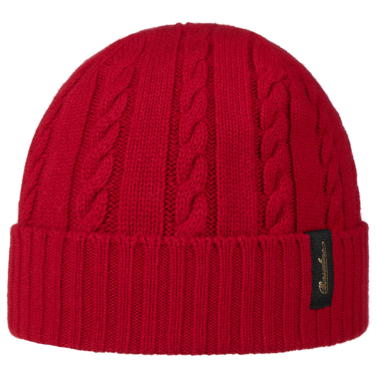 Kasjmier Cable Muts Met Omslag By Borsalino Rood One Size borsalino kopen in de aanbieding Kasjmier Cable Muts Met Omslag By Borsalino Rood One Size borsalino kopen in de aanbieding