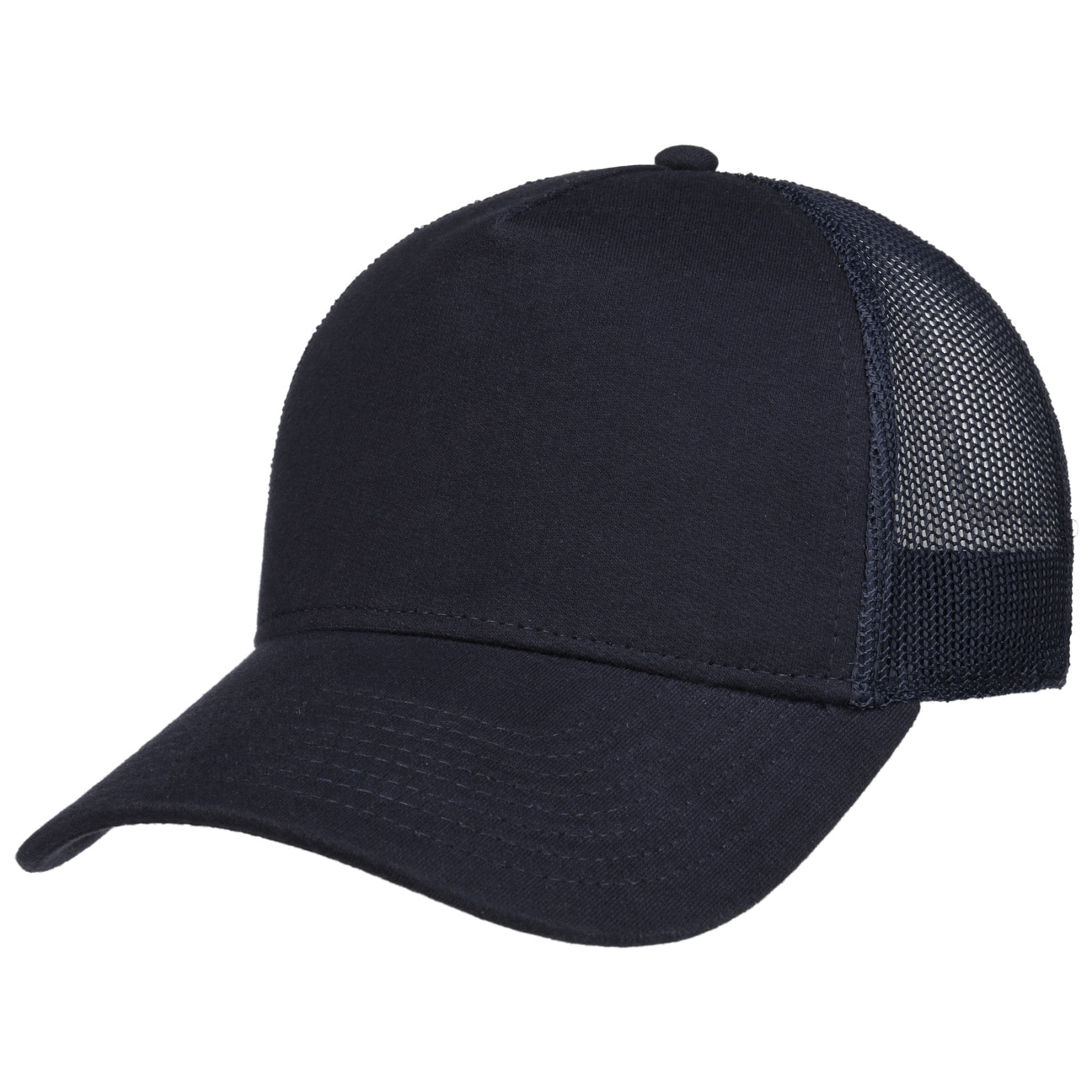 Hoedshop Jersey Trucker Pet Donkerblauw One Size hoedshop kopen in de aanbieding Hoedshop Jersey Trucker Pet Donkerblauw One Size hoedshop kopen in de aanbieding