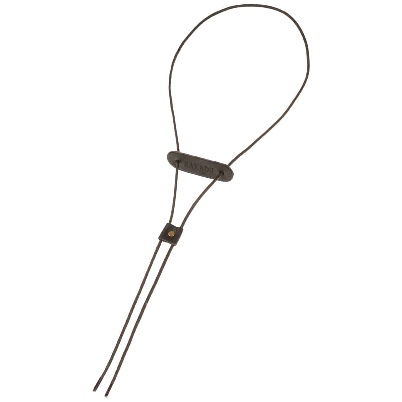 Stormband Voor Hoeden By Kakadu Traders Donkerbruin kakadu traders kopen in de aanbieding