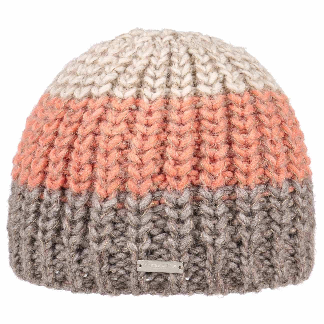 Alpaca Mohair Lurex Beanie Muts By Seeberger Apricot One Size seeberger kopen in de aanbieding Alpaca Mohair Lurex Beanie Muts By Seeberger Apricot One Size seeberger kopen in de aanbieding