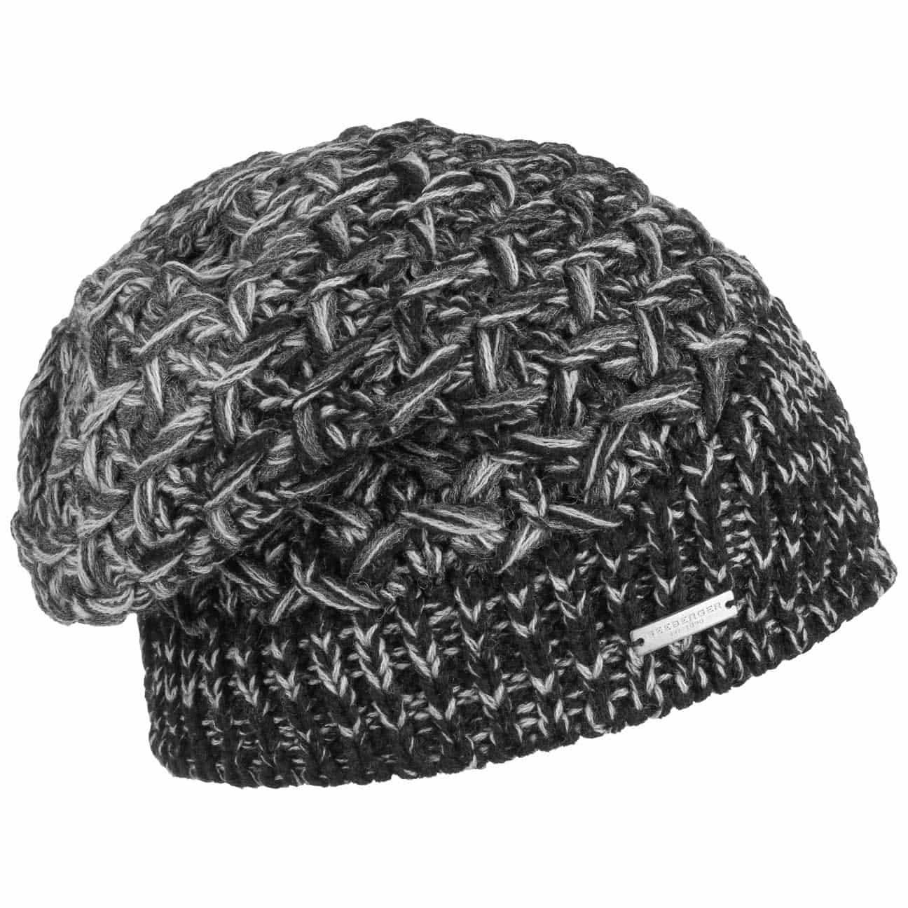 Multimelange Wool Beanie Muts By Seeberger Antraciet One Size seeberger kopen in de aanbieding Multimelange Wool Beanie Muts By Seeberger Antraciet One Size seeberger kopen in de aanbieding