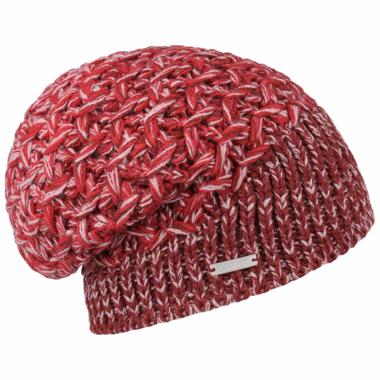Multimelange Wool Beanie Muts By Seeberger Rood One Size seeberger kopen in de aanbieding Multimelange Wool Beanie Muts By Seeberger Rood One Size seeberger kopen in de aanbieding