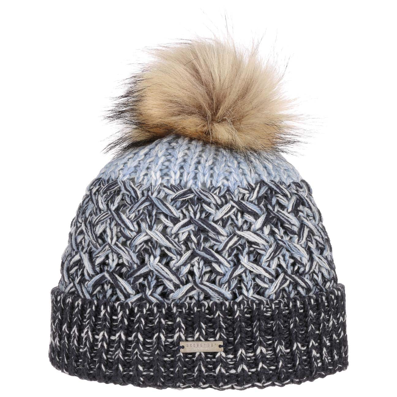 Multimelange Wool Pomponmuts By Seeberger Lichtblauw One Size seeberger kopen in de aanbieding Multimelange Wool Pomponmuts By Seeberger Lichtblauw One Size seeberger kopen in de aanbieding