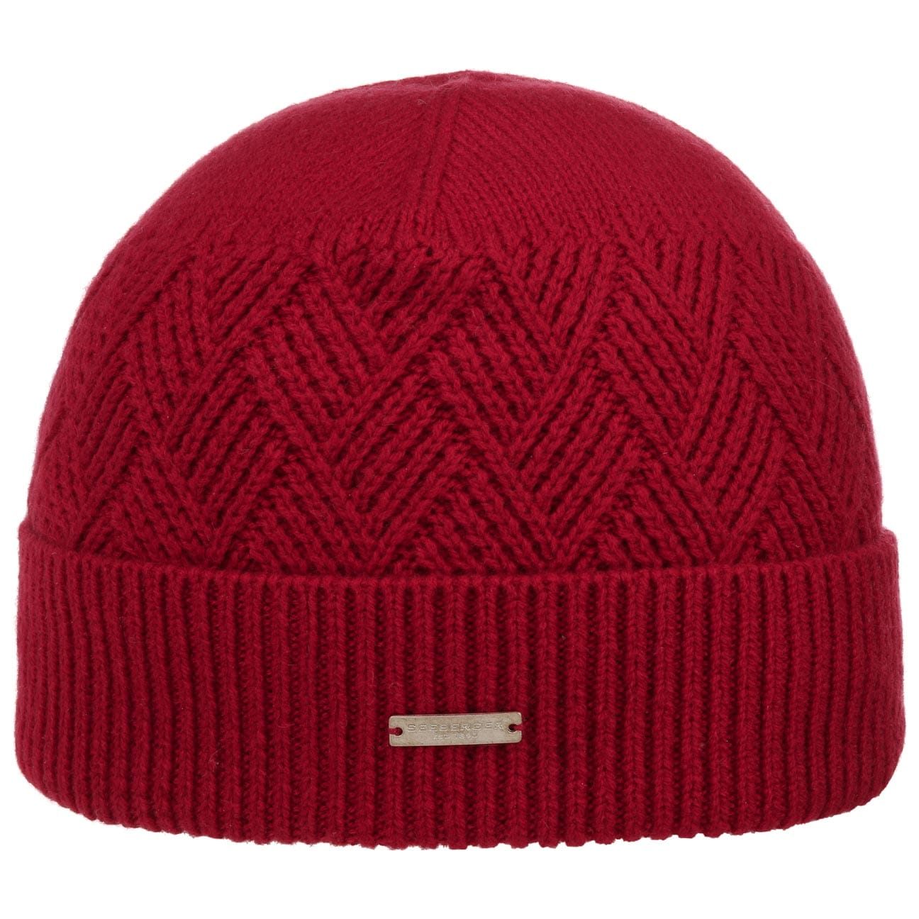 Vlechtdesign Kasjmier Muts By Seeberger Donkerrood One Size seeberger kopen in de aanbieding Vlechtdesign Kasjmier Muts By Seeberger Donkerrood One Size seeberger kopen in de aanbieding