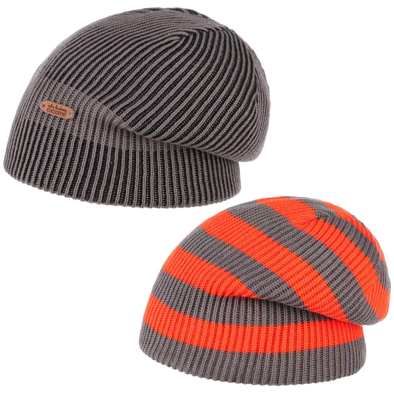 Stripes Omkeerbare Kindermuts By Maximo Grijs 55 57 maximo kopen in de aanbieding