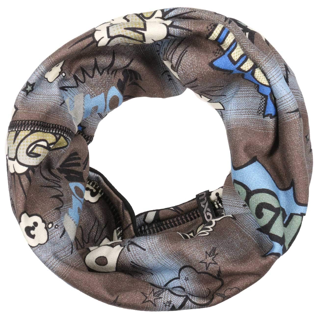 Wow Badge Omkeerbare Kindersjaal By Maximo Grijs maximo kopen in de aanbieding