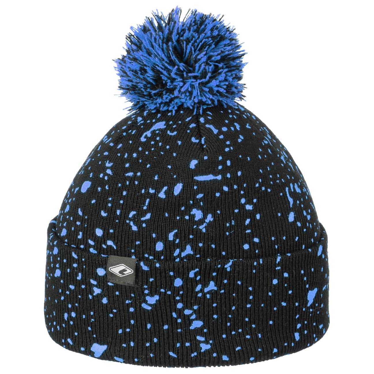 Colour Sprinkle Pomponmuts By Chillouts Zwart Blauw One Size chillouts kopen in de aanbieding Colour Sprinkle Pomponmuts By Chillouts Zwart Blauw One Size chillouts kopen in de aanbieding