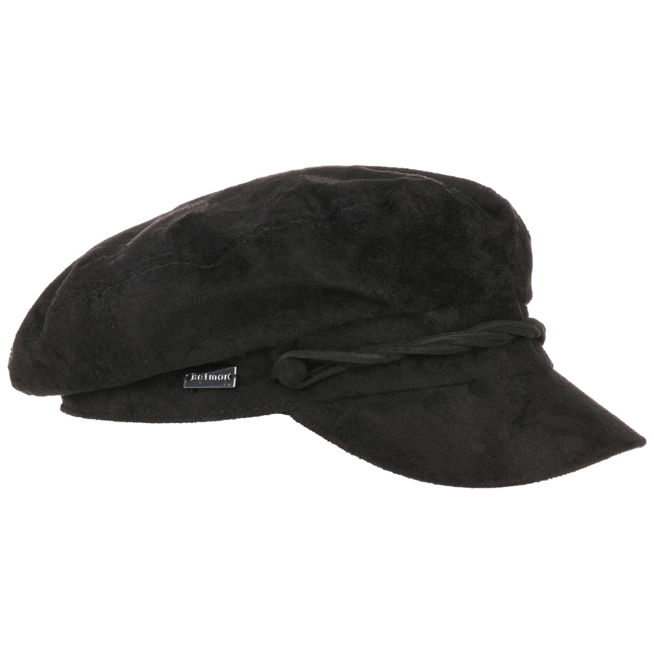 Fluwelen Schipperspet By Betmar Zwart One Size betmar kopen in de aanbieding Fluwelen Schipperspet By Betmar Zwart One Size betmar kopen in de aanbieding