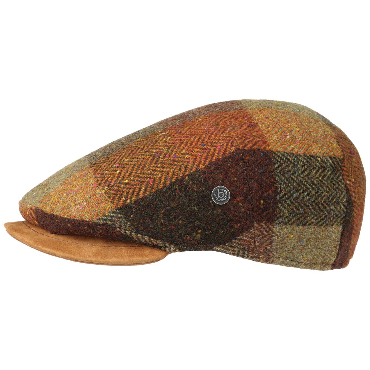 Colour Melange Leren Visor Pet By Bugatti Terracotta 59 bugatti kopen in de aanbieding Colour Melange Leren Visor Pet By Bugatti Terracotta 59 bugatti kopen in de aanbieding