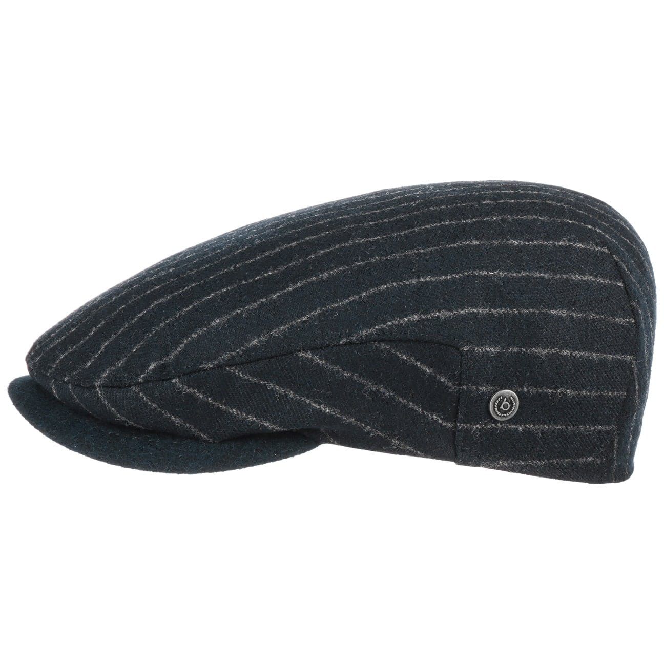 Pinstriped Wool Pet By Bugatti Donkerblauw 59 bugatti kopen in de aanbieding