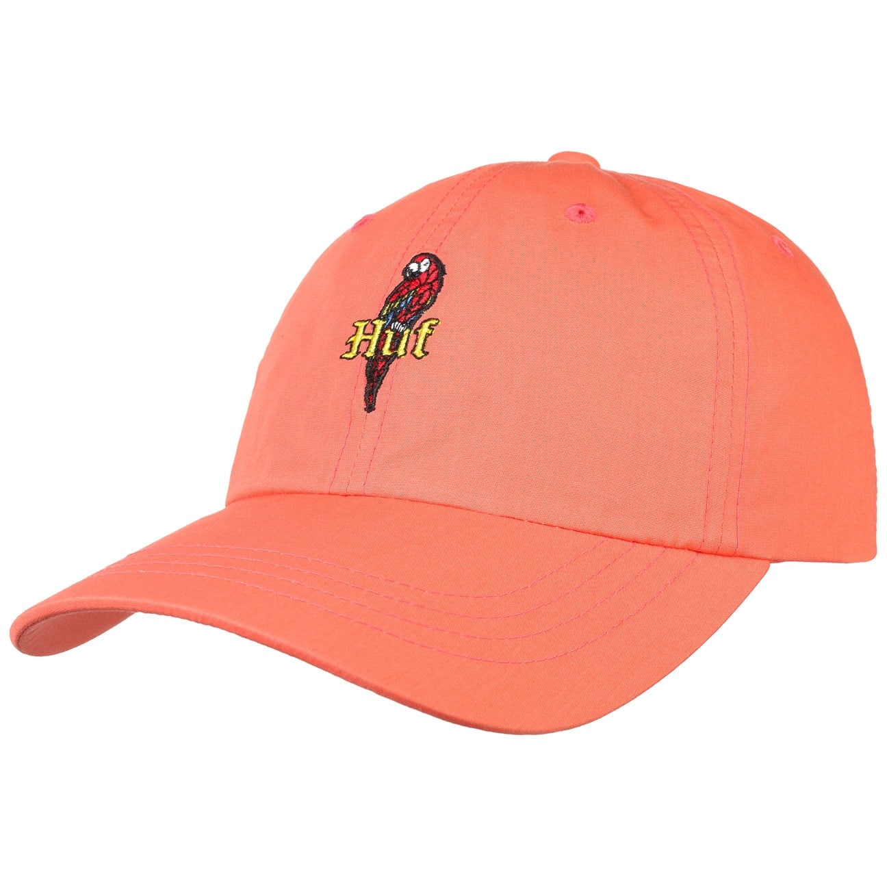 Parrot Curved Strapback Pet By Huf Koraal One Size huf kopen in de aanbieding Parrot Curved Strapback Pet By Huf Koraal One Size huf kopen in de aanbieding