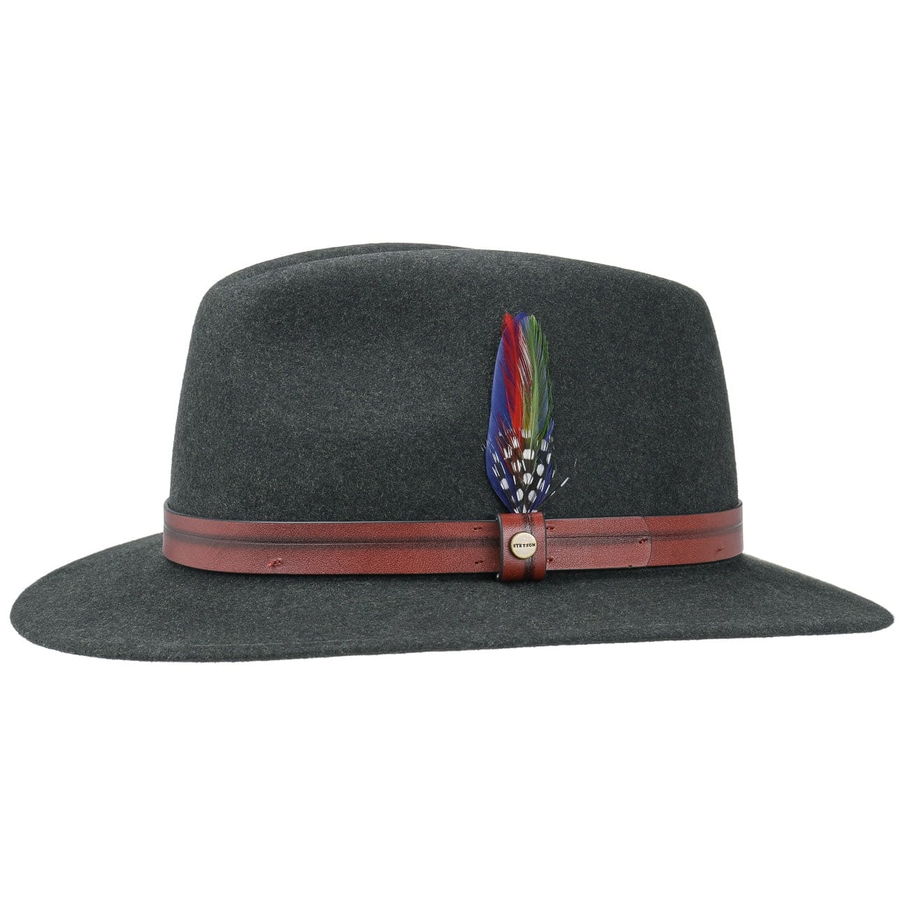 Rodgers Traveller Wolvilthoed By Stetson Donker Groen L 58 59 Cm stetson kopen in de aanbieding
