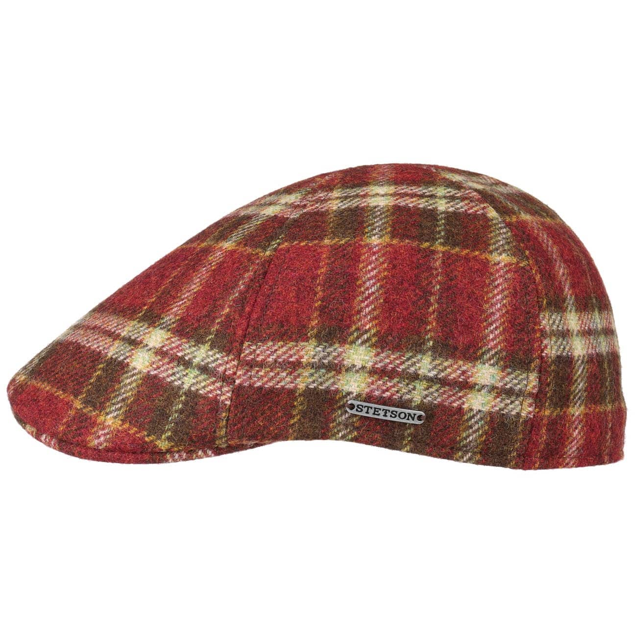Texas Virgin Wool Check Pet By Stetson Rood Xl 60 61 Cm stetson kopen in de aanbieding