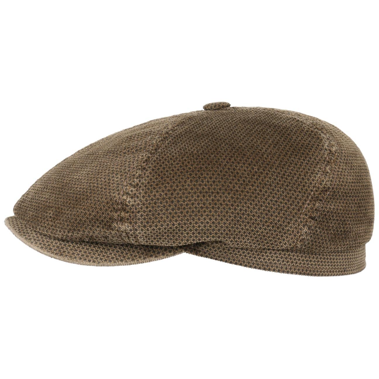 Brooklin Printed Corduroy Pet By Stetson Bruin L 58 59 Cm stetson kopen in de aanbieding
