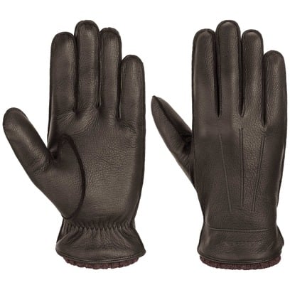 Deer Cashmere Leren Handschoenen by Stetson