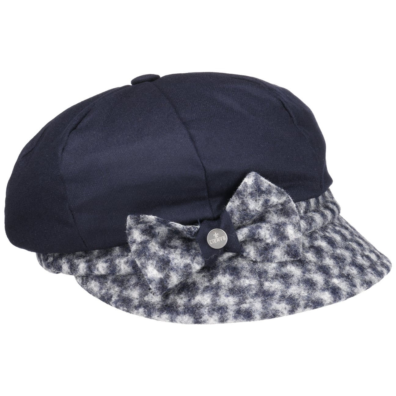 Jemina Wool Newsboy Pet By Lierys Donkerblauw One Size lierys kopen in de aanbieding Jemina Wool Newsboy Pet By Lierys Donkerblauw One Size lierys kopen in de aanbieding