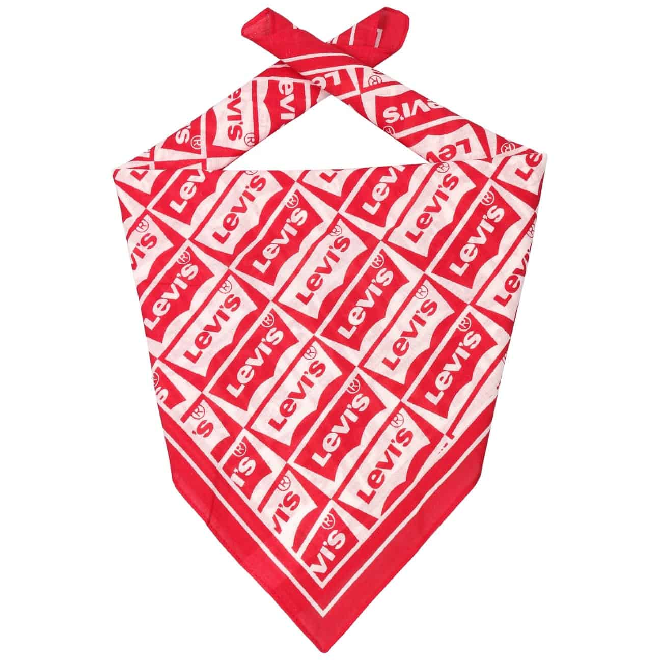 Repeat Batwing Bandana By Levis Rood One Size levis kopen in de aanbieding