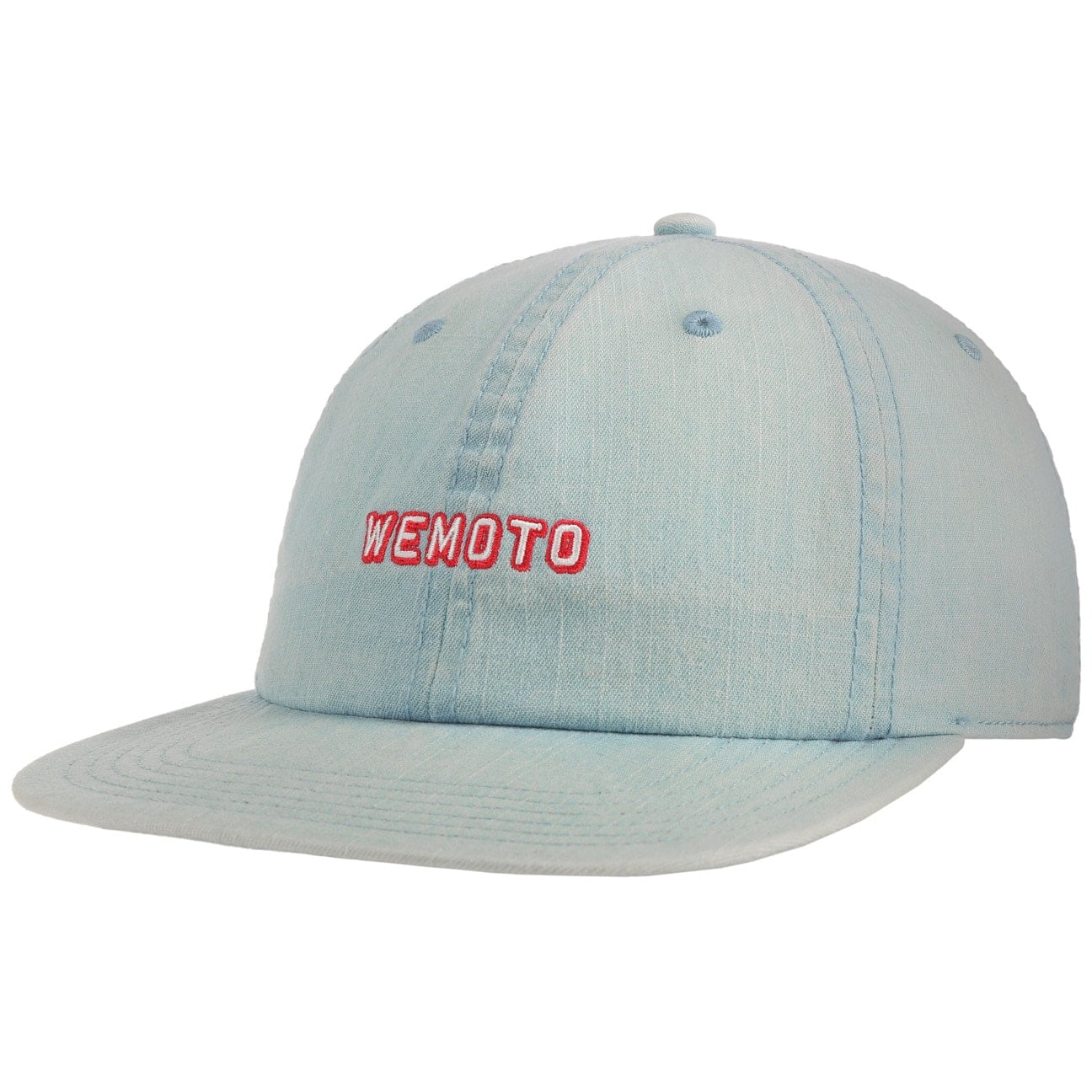 3D Snapback Pet By Wemoto Denim One Size wemoto kopen in de aanbieding