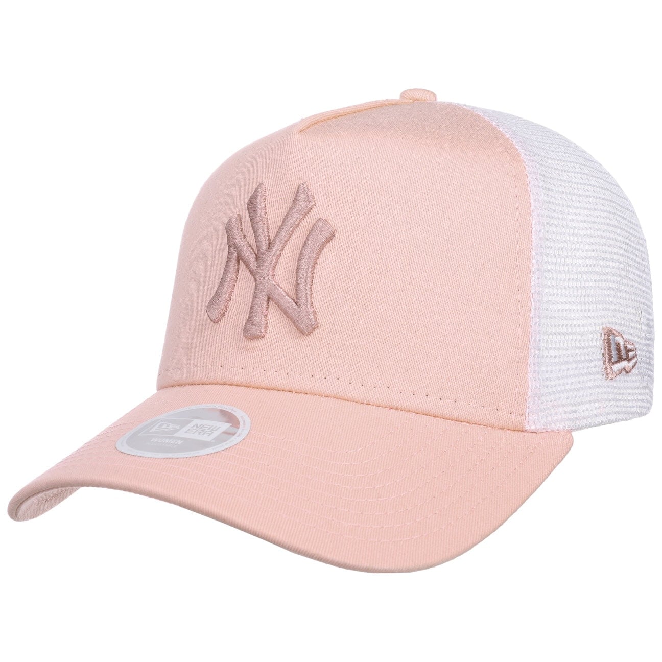Womens Ny League Trucker Pet By New Era Pink One Size new era kopen in de aanbieding