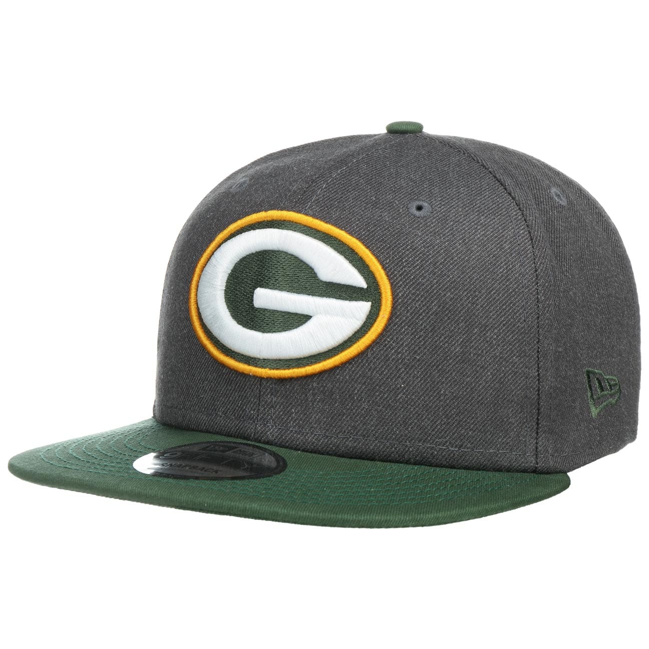 9Fifty Heather Packers Pet By New Era Grijs Sm 54 57 Cm new era kopen in de aanbieding