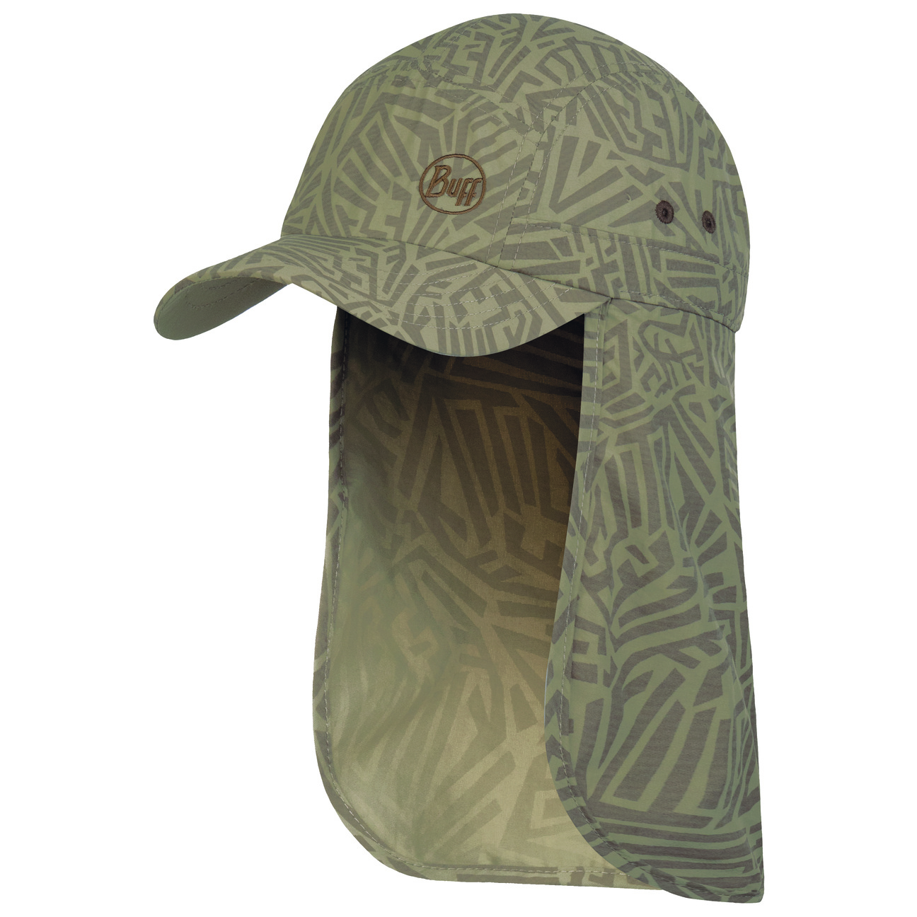 Brindle Bimini Kinderpet By Buff Khaki One Size buff kopen in de aanbieding