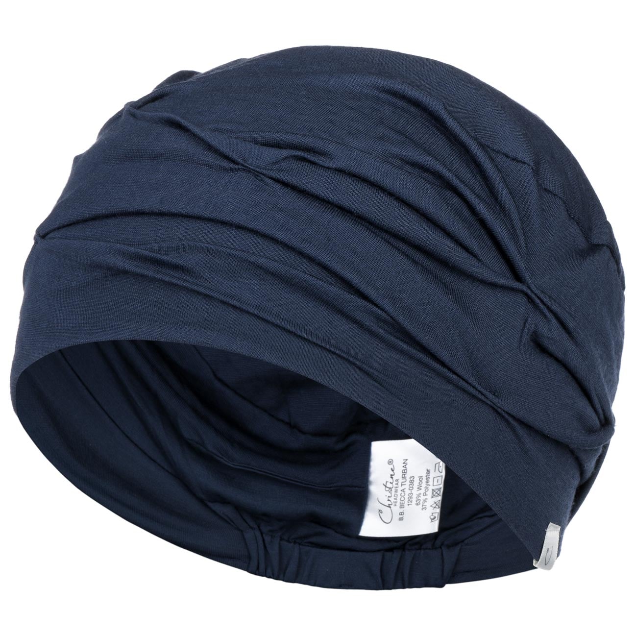 Becca Uni Tulband By Christine Headwear Donkerblauw One Size christine headwear kopen in de aanbieding Becca Uni Tulband By Christine Headwear Donkerblauw One Size christine headwear kopen in de aanbieding