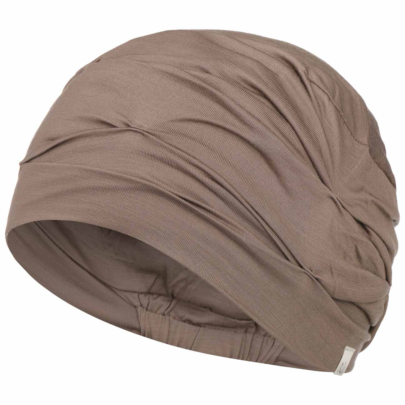 Becca Uni Tulband By Christine Headwear Taupe One Size christine headwear kopen in de aanbieding
